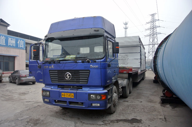 全自動蓮子烘干機發往湖南用戶場地